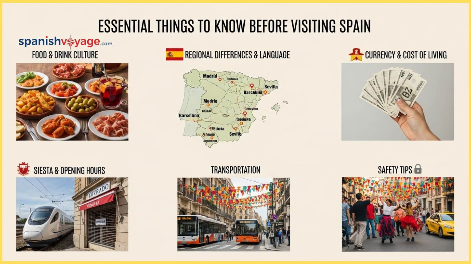 10 Essential Things to Know Before Visiting Spain