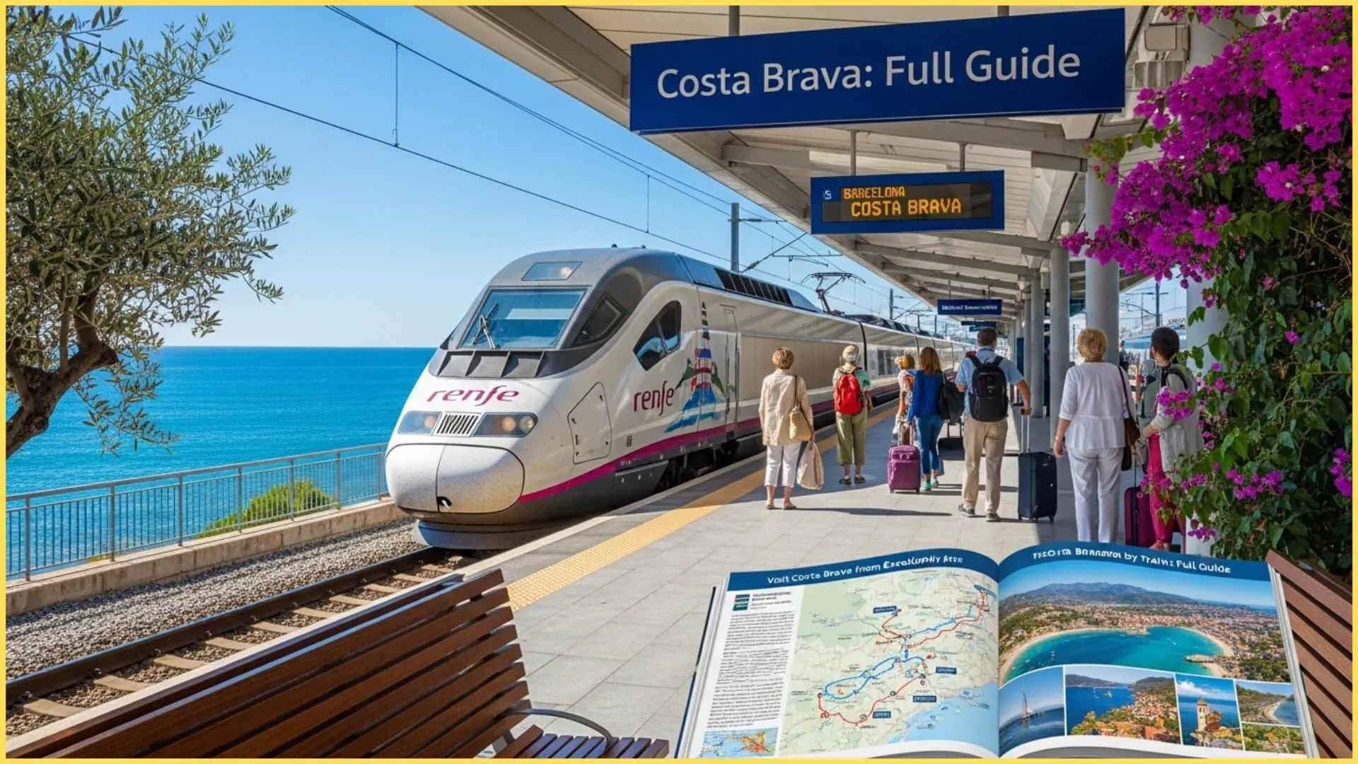 Visit Costa Brava from Barcelona by Train: Full Guide