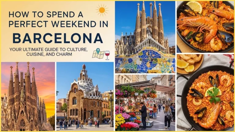 How to Spend a Perfect Weekend in Barcelona